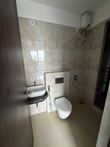Bathroom in 2 BHK Apartment at Raymond Ten X Habitat, Pokhran Road No Two – for Rent