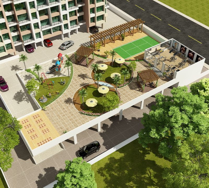 2 BHK Apartment For Rent in Tulsi Aura Mumbai