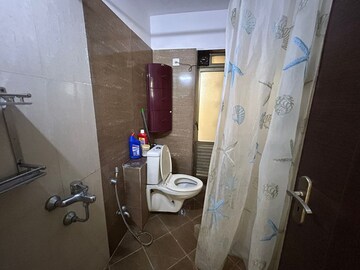Bathroom in 3 BHK Apartment at Regency Towers, Kavesar – for Rent