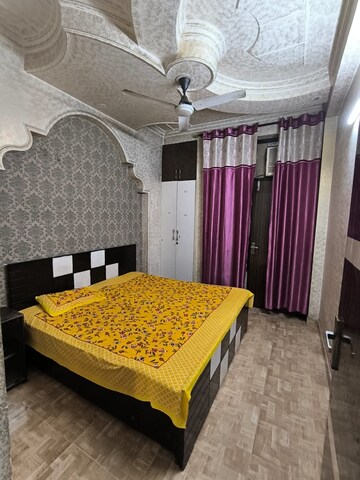 Bedroom in 2 BHK Builder Floor at Vasundhara Sector 1 – for Rent