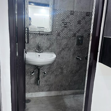 Bathroom in 1 BHK Builder Floor at KG2 Apartments, Vikas Puri – for Rent