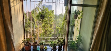 Balcony in 2.5 BHK Apartment at Gundecha Trillium, Kandivali East – for Rent