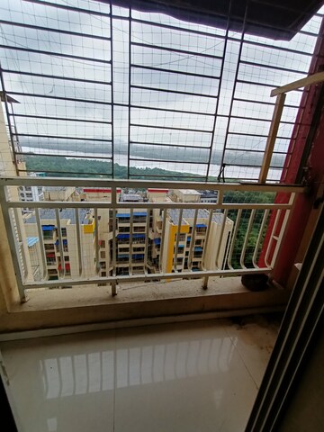 Balcony in 1 BHK Apartment at Amar Raj Vaibhav NX, Dombivli West – for Rent