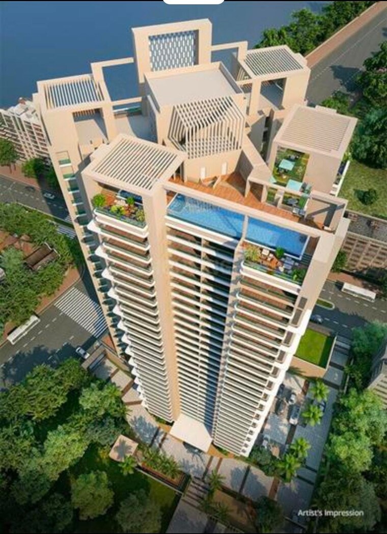 Balcony, nandivardhan-maansarovar 3.5 Bedroom 2200 Sq.Ft. Apartment In Panch Pakhadi Thane 8939614