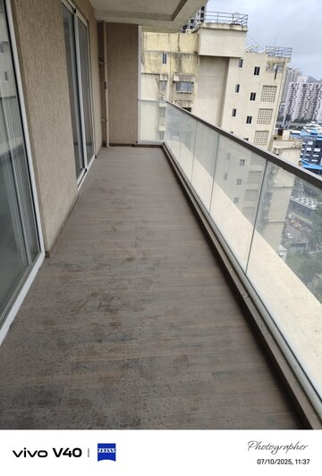 Balcony in 3.5 BHK Apartment at Nandivardhan Maansarovar, Panch Pakhadi – for Sale