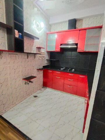 Kitchen in 3 BHK Builder Floor at Rajouri Garden – for Rent