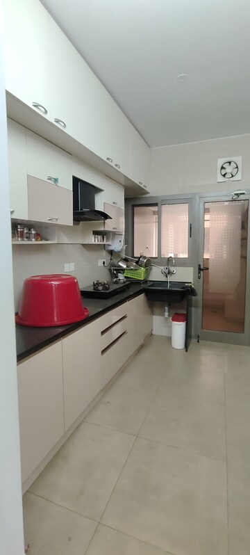 Kitchen in 3 BHK Apartment at Sobha Palm Courts, Kogilu – for Rent
