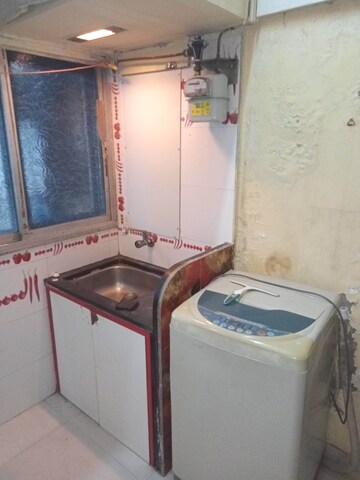 Kitchen in 1 RK Apartment at Ashirwad CHS Andheri East, Andheri East – for Rent