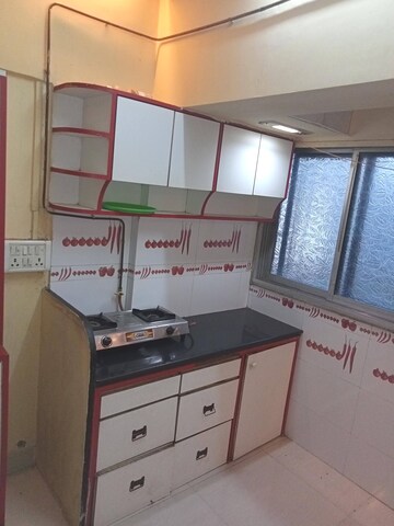 Kitchen in 1 RK Apartment at Ashirwad CHS Andheri East, Andheri East – for Rent