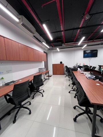 Team Area in  Office Space at Lodha Supremus 2, Wagle Industrial Estate – for Rent