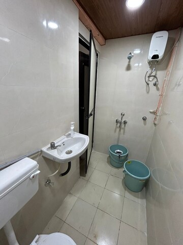 Bathroom in 2 BHK Apartment at Laxmi Aangan, Kharghar – for Rent