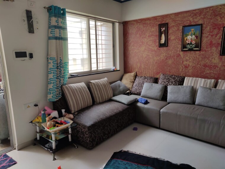 Living Room, vinode-spirea 2 Bedroom 760 Sq.Ft. Apartment In Wakad Pune 8939709