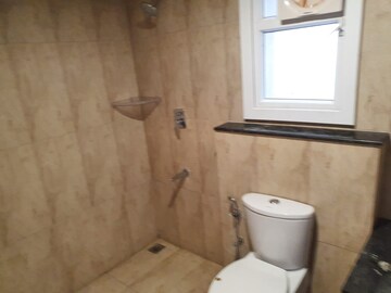 Bathroom in 3 BHK Apartment at Prestige High Fields, Gachibowli – for Rent