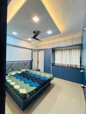 Bedroom in 2 BHK Apartment at Sanskriti Housing Society, Wakad – for Sale