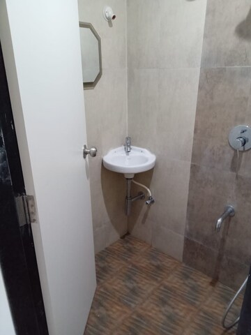 Bathroom in 1 BHK Apartment at Chandak Nishchay Wing A, Borivali East – for Rent