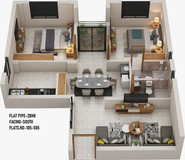  2 BHK Apartment at Satyabhamapur – for Sale