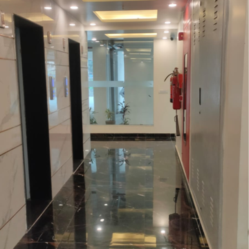 Building Lobby in 3 BHK Apartment at Panchsheel Greens II, Panchsheel Green – for Rent