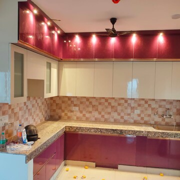 Kitchen in 3 BHK Apartment at Panchsheel Greens II, Panchsheel Green – for Rent