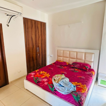 Bedroom in 3 BHK Apartment at Sushma Chandigarh Grande, Ghazipur – for Rent