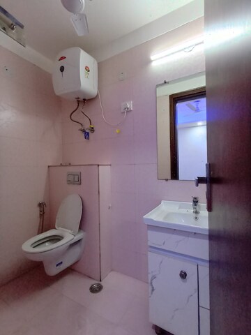 Bathroom in 3 BHK Apartment at Saket – for Rent