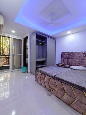 Living Room in 3 BHK Apartment at Saket – for Rent