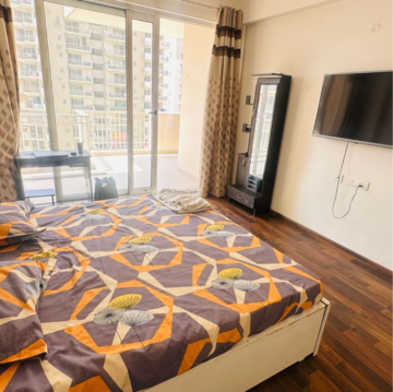Bedroom in 3 BHK Apartment at Sushma Chandigarh Grande, Ghazipur – for Rent