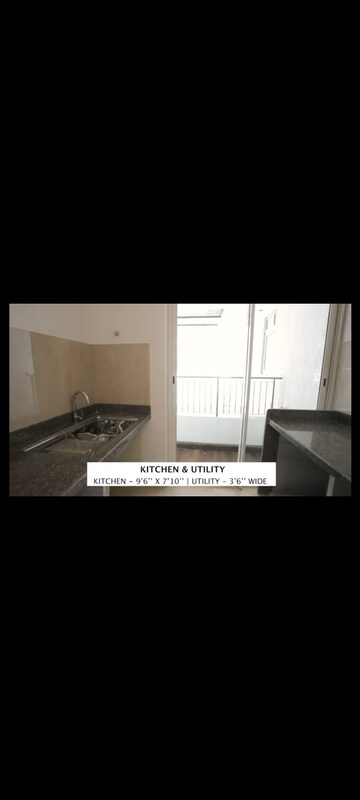Bedroom in 2 BHK Apartment at Courtyard by Narang Realty and The Wadhwa Group, Pokhran Road No Two – for Sale