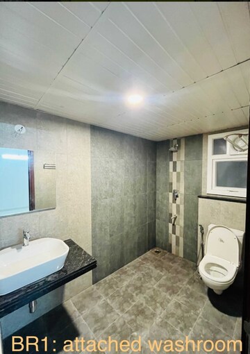 Bathroom in 3 BHK Apartment at Prestige Tranquil, Kokapet – for Rent
