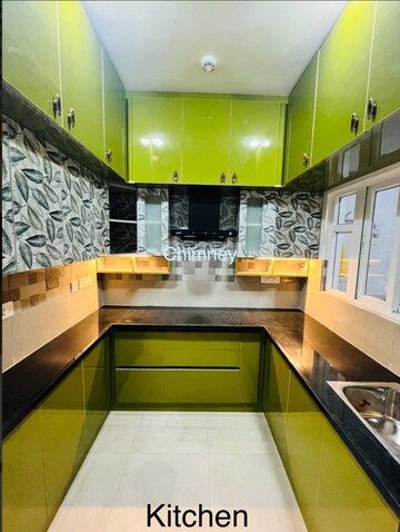 Kitchen in 3 BHK Apartment at Prestige Tranquil, Kokapet – for Rent