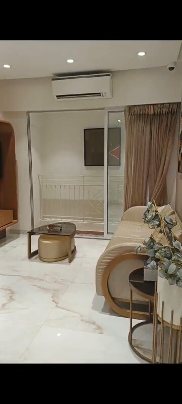 Living Room in 1 BHK Apartment at JP The Palace, Mira Road – for Sale