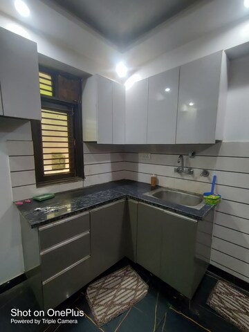 Kitchen in 1 BHK Builder Floor at Mansa Ram Park – for Rent