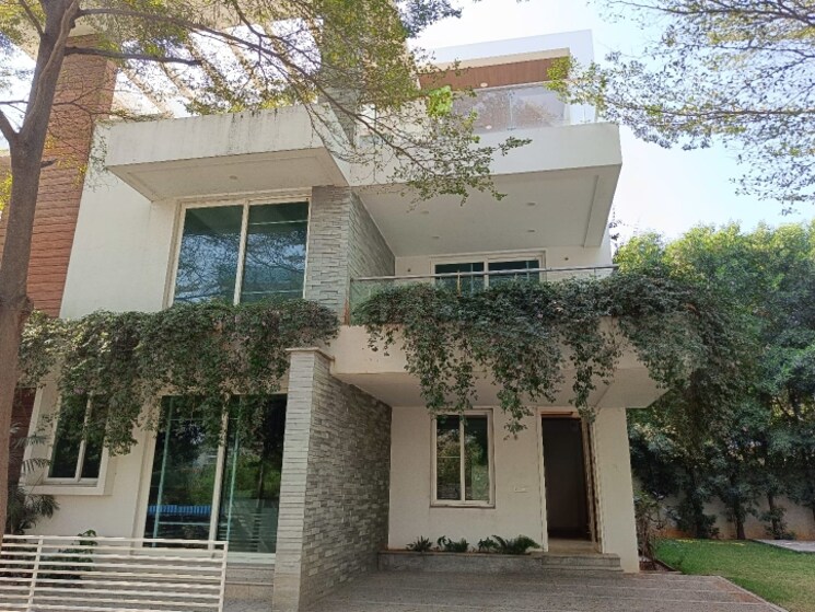 Exterior View, babukhan-lakefront 4 Bedroom 4277 Sq.Ft. Villa In Kokapet Hyderabad 8940034