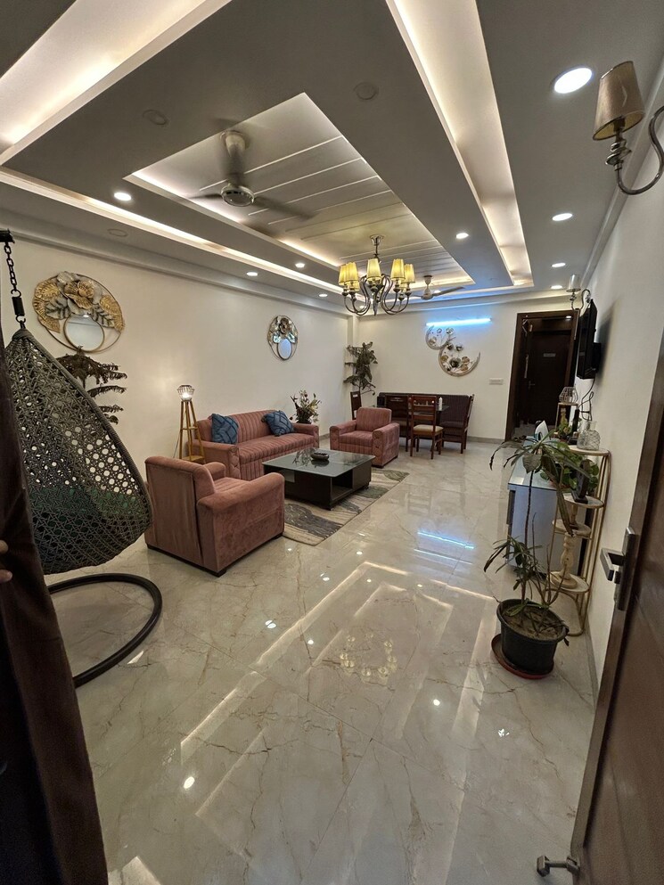 Living Room, saket 3 Bedroom 1470 Sq.Ft. Apartment In Saket Delhi 8940053