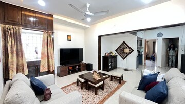 Living Room in 3 BHK Builder Floor at Hsr Layout – for Rent