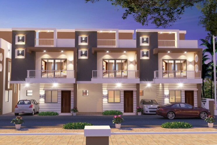Exterior View, aayush-exotica 4 Bedroom 2015 Sq.Ft. Villa In Lohgaon Pune 8940071