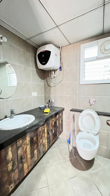 Bathroom in 3 BHK Builder Floor at Hsr Layout – for Rent
