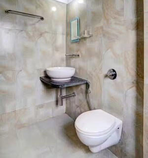 Bathroom in 3 BHK Apartment at Sector 13 Dwarka – for Sale
