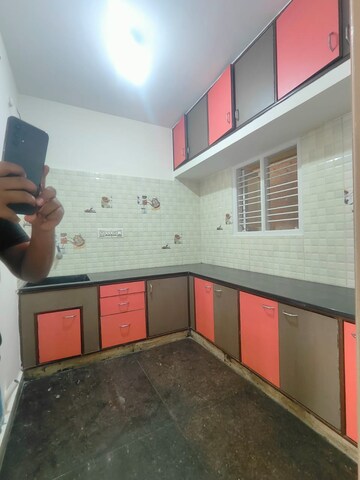 Kitchen in 2 BHK Builder Floor at Hsr Layout – for Rent