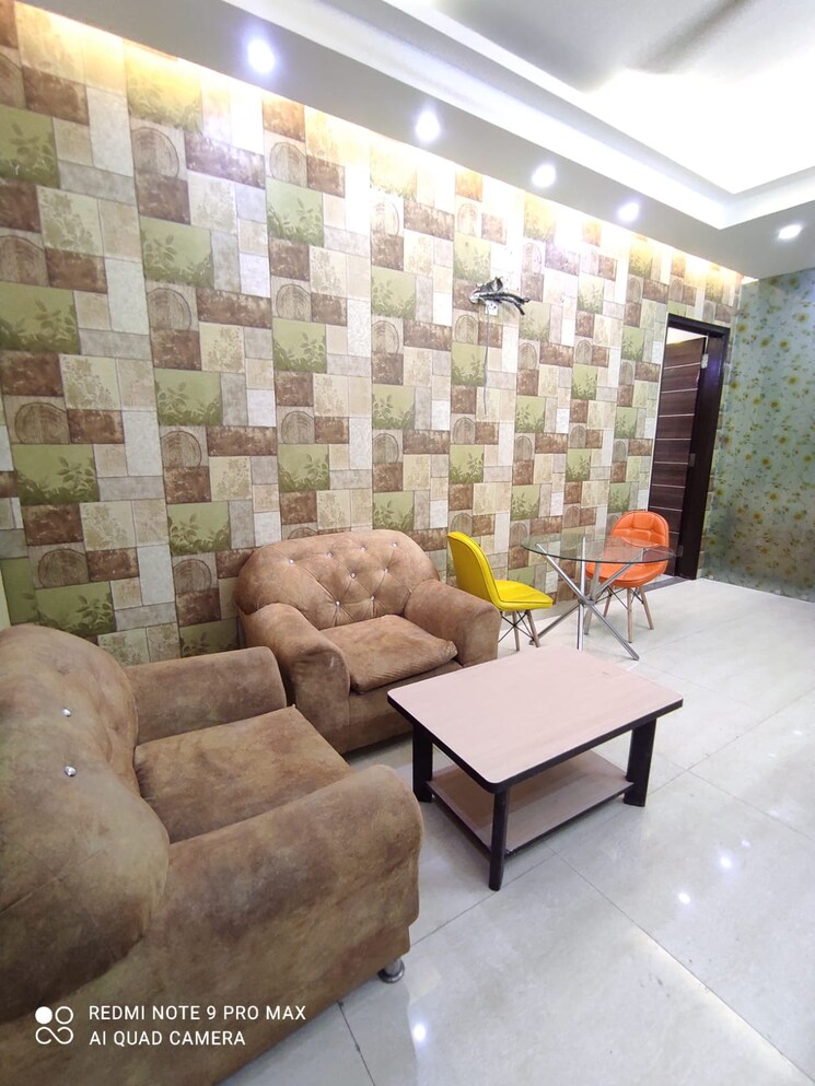 Living Room, aez-aloha 1 Bedroom 750 Sq.Ft. Builder Floor In Sector 57 Gurgaon 8940135