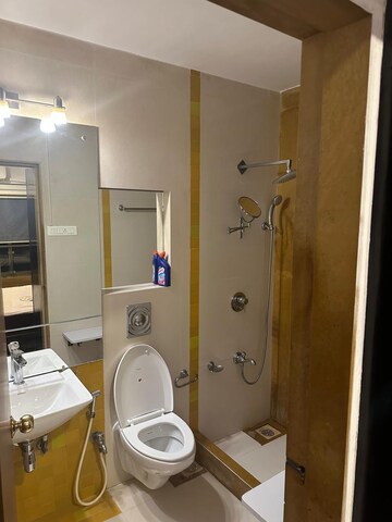 Bathroom in 2 BHK Apartment at Pali Hill – for Rent