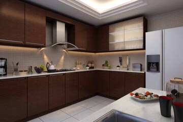 Kitchen in 4 BHK Apartment at DLF Express Greens, Manesar Sector 1a – for Rent