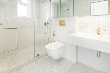 Bathroom in 3 BHK Apartment at Mirchandani Triton, Santacruz West – for Rent