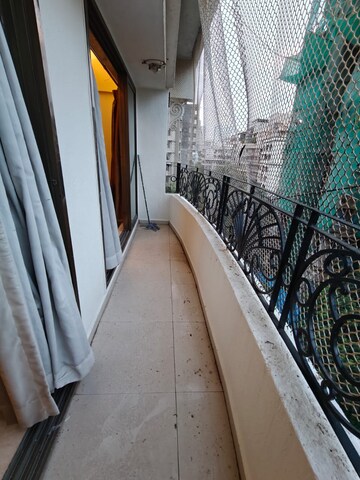 Balcony in 3 BHK Apartment at Dara House, Khar West – for Rent