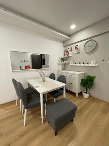 Living Room in 2 BHK Apartment at Dev Leo Tower, Oshiwara – for Sale