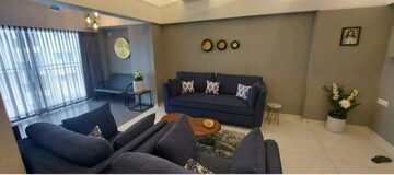 Living Room in 3 BHK Apartment at Panampilly Nagar – for Sale
