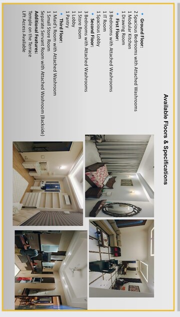 Furnished Amenities in 6+ BHK Independent House at Defence Colony – for Rent