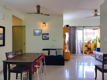 Living Room in 3 BHK Apartment at Bren Woods, Electronic City – for Sale