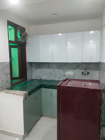 Kitchen in 2 BHK Builder Floor at Khirki Extension – for Rent