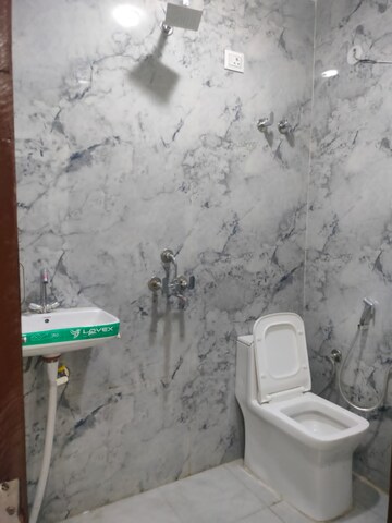 Bathroom in 2 BHK Builder Floor at Khirki Extension – for Rent