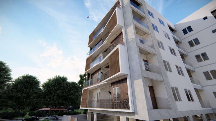 Exterior View, kasturi nagar 2 Bedroom 1152 Sq.Ft. Apartment In Kasturi Nagar Bangalore 8940299
